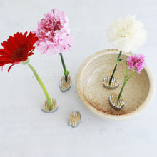 Load image into Gallery viewer, 5PCS Sakura Blossom Ikebana Kenzan, Made in Japan - Petal Shaped Flower Holders for Floral Arrangements - Wazakura Japan