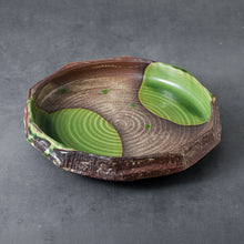 將圖片載入圖庫檢視器 【美濃燒】蓮葉圓形花瓶 9.45吋