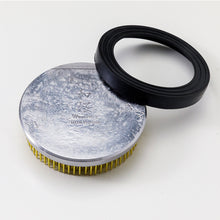 Laden Sie das Bild in den Galerie-Viewer, Ikebana Kenzan Japanese Flower Holder, Big Size, Round (3.5 in) (Brass)