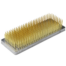 Laden Sie das Bild in den Galerie-Viewer, Long Rectangle shaped brass kenzan