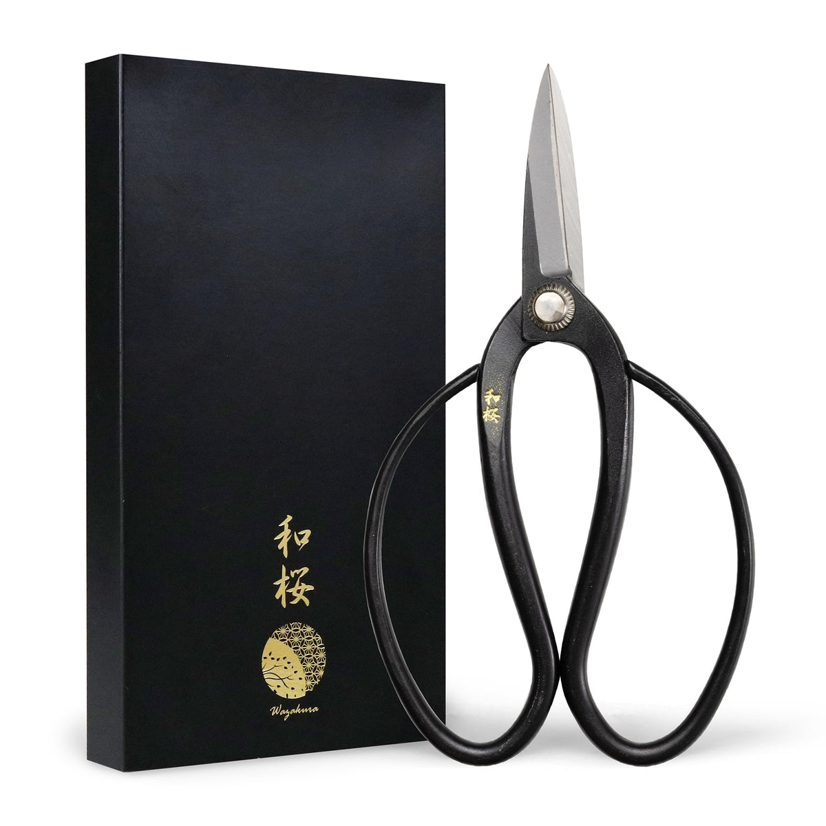japanese garden scissors Traditional Bonsai Scissors Made In Japan 7"(180mm) in Yasugi Steel – Wazakura Japan