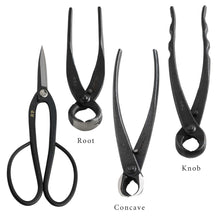 將圖片載入圖庫檢視器 Ashinaga scissors with root concave and knob cutters