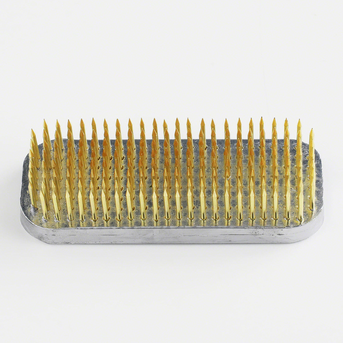 Wazakura Japanse Kenzan Pin Verzorgingspen 70 mm – Made in Japan – 2-in-1 Verzorgingshulpmiddel voor Ikebana Bloemhouder, Bloemkikkers – Roestvrij staal, Zilver Wazakura Japanse Kenzan Pin Verzorgingspen 70 mm – Made in Japan – 2-in-1 Verzorgingshulpmiddel voor Ikebana Bloemhouder, Bloemkikkers – Roestvrij staal, Zilver