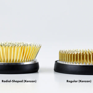 Comparaison on the Radial Kenzan shape and regular kenzan shape