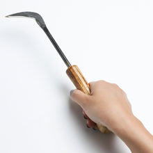 Laden Sie das Bild in den Galerie-Viewer, 2"(50mm) Blade, Mini Bonsai Repotting Sickle - Wazakura Japan