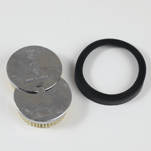 Load image into Gallery viewer, Sun and Moon Kenzan view from the base next to rubber gasket