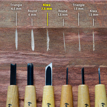 Laden Sie das Bild in den Galerie-Viewer, Bevel Skewed Carving Chisel - Wazakura Japan