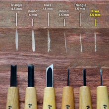 Laden Sie das Bild in den Galerie-Viewer, Bevel Skewed Carving Chisel - Wazakura Japan