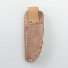 Laden Sie das Bild in den Galerie-Viewer, back view of the Leather Holster for Pruning Shears with Belt Loop