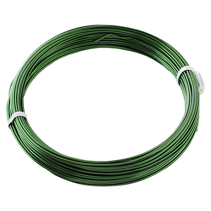 Aluminium Floral Wire - Green
