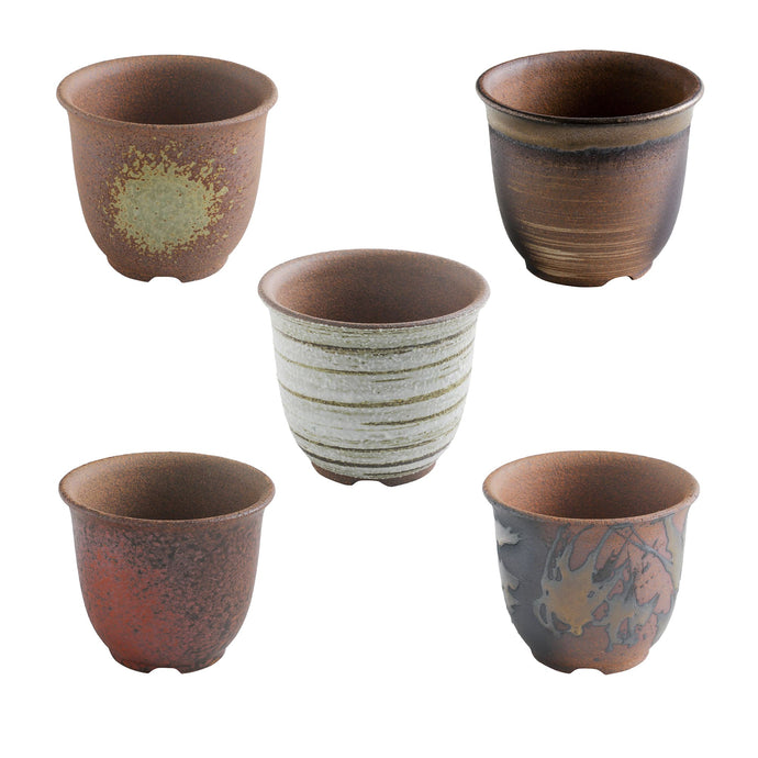 [ Banko Series ] Small Tall Rounded Bonsai Pots