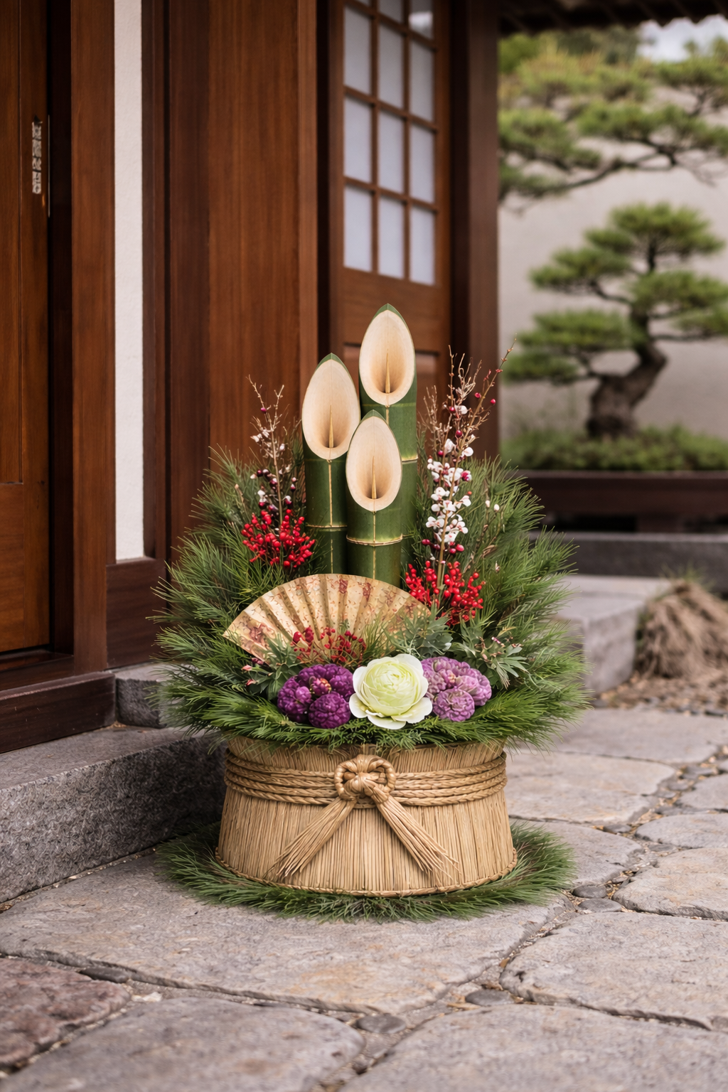 Have a wonderful New Year!　Kadomatsu Kadomatsu Tradition: The Japanese New Year Symbol of Good Fortune