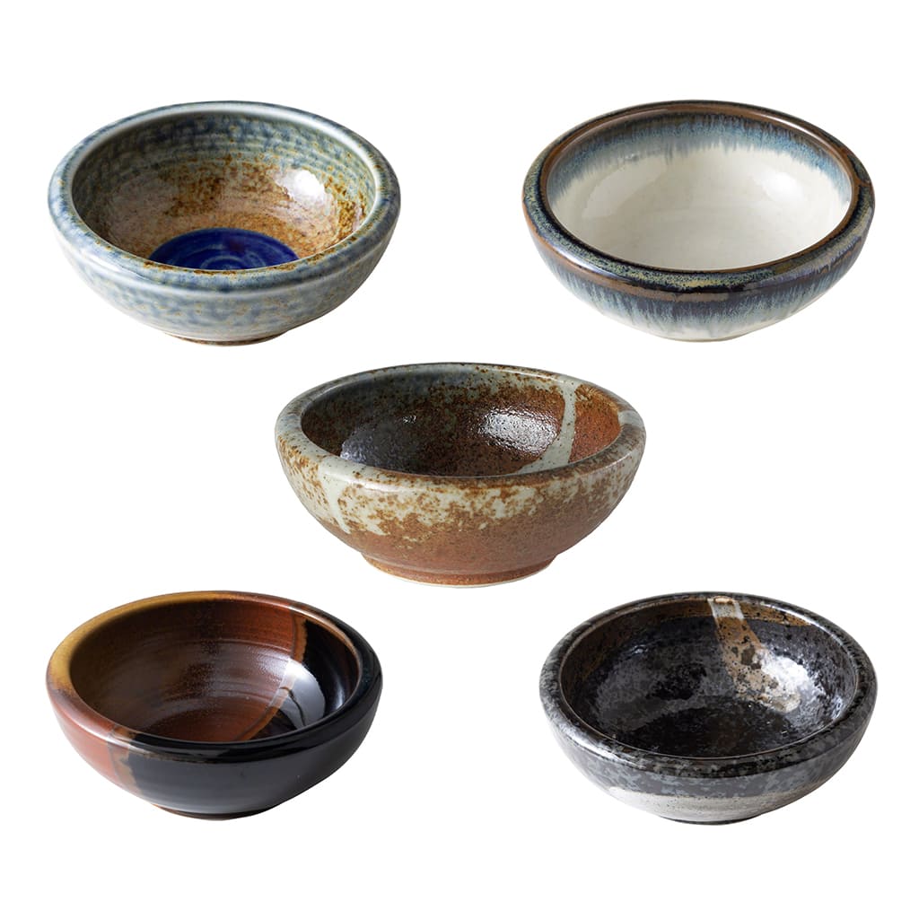 Minoyaki Series ] Small Ikebana Vase Round 5