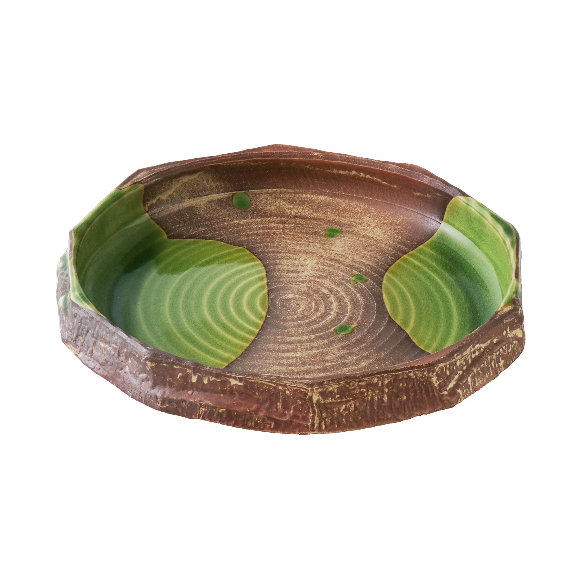 Lily Pad Round Flower Vase 9.45