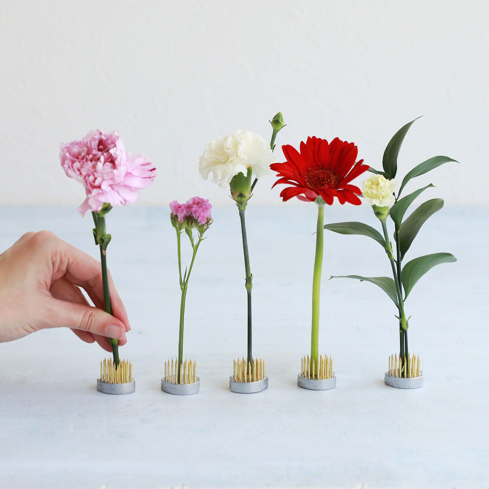 6 Pieces Of Household Beginner Pin Holder Pin Flower Arrangement Kenzan Flower  Arrangement