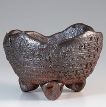 Load image into Gallery viewer, [ Shigaraki Series ] Rustic Crescent Shape Bonsai Pot 6.3 in (160 mm)
