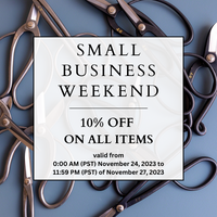 Small Business Weekend offer banner 