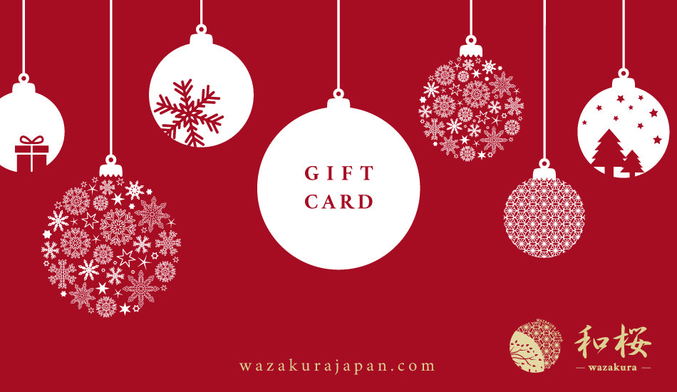 Wazakura E-Gift Card Holiday Design 2024