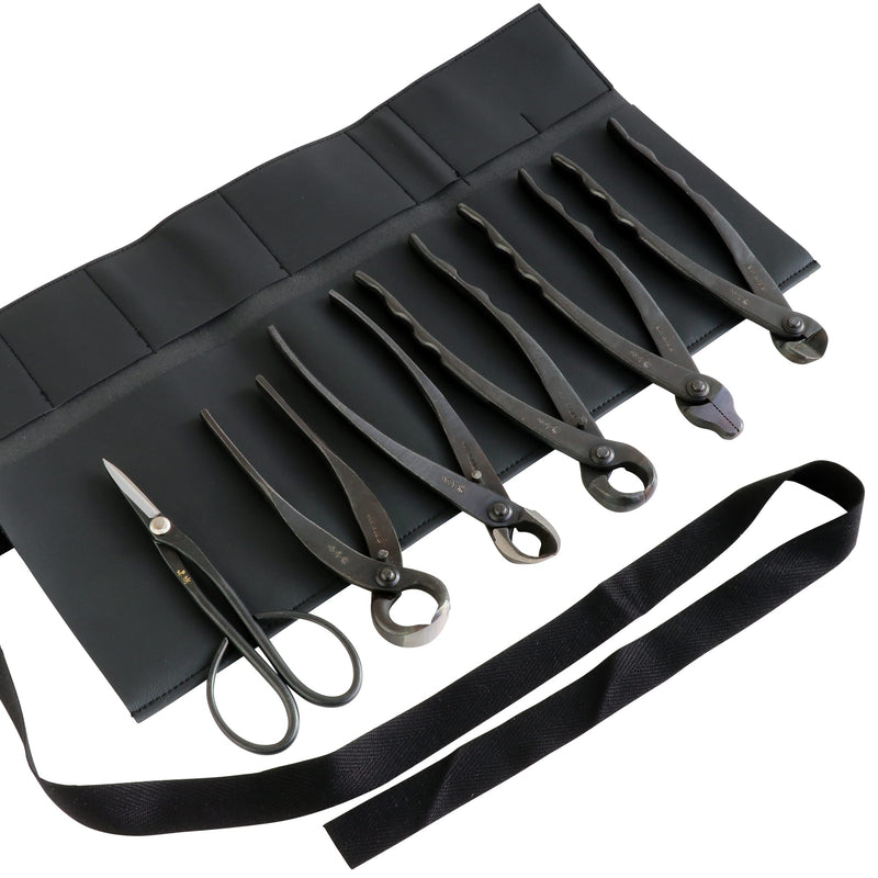 6PCS Bonsai Professional Tool Kit [ Satsuki Scissors + 5 Cutters ] - Wazakura Japan
