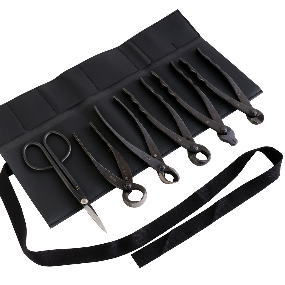 6PCS Bonsai Professional Tool Kit [ Twig Scissors + 5 Cutters ] - Wazakura Japan