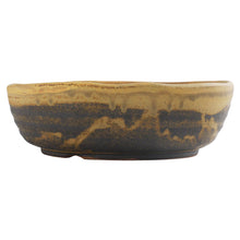 Load image into Gallery viewer, [ Shigaraki Series ] Sand Brown Stripe Glazed Bonsai Pot 8.2&quot; (210 mm)
