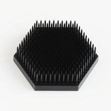 Load image into Gallery viewer, [New] Hexagon Shaped Black Ikebana Kenzan
