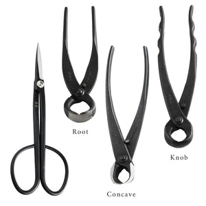 6PCS Bonsai Professional Tool Kit [ Twig Scissors + 5 Cutters ]