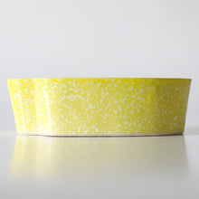 Load image into Gallery viewer, [ Banko Series ] Ikebana Vase Oval Shape Yellow
