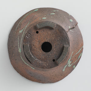 [ Tokoname Series ] Rustic Tatara Bonsai Pot 6.3"(160 mm)