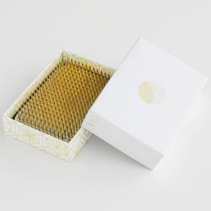 Rectangular Brass Ikebana Kenzan 3.2 x 2.2" (83x58mm)