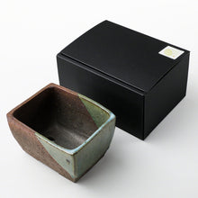 Load image into Gallery viewer, [ Tokoname Series ] Rectangular Glazed Bonsai Pot 5.3&quot;(135 mm)

