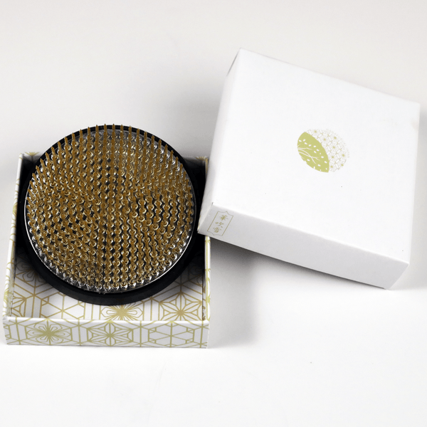 3.2 inch Round Brass Kenzan in its original box