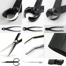 Load image into Gallery viewer, 5PCS Bonsai Tool Kit [ Twig Scissors + 3 Cutters + Tweezers]
