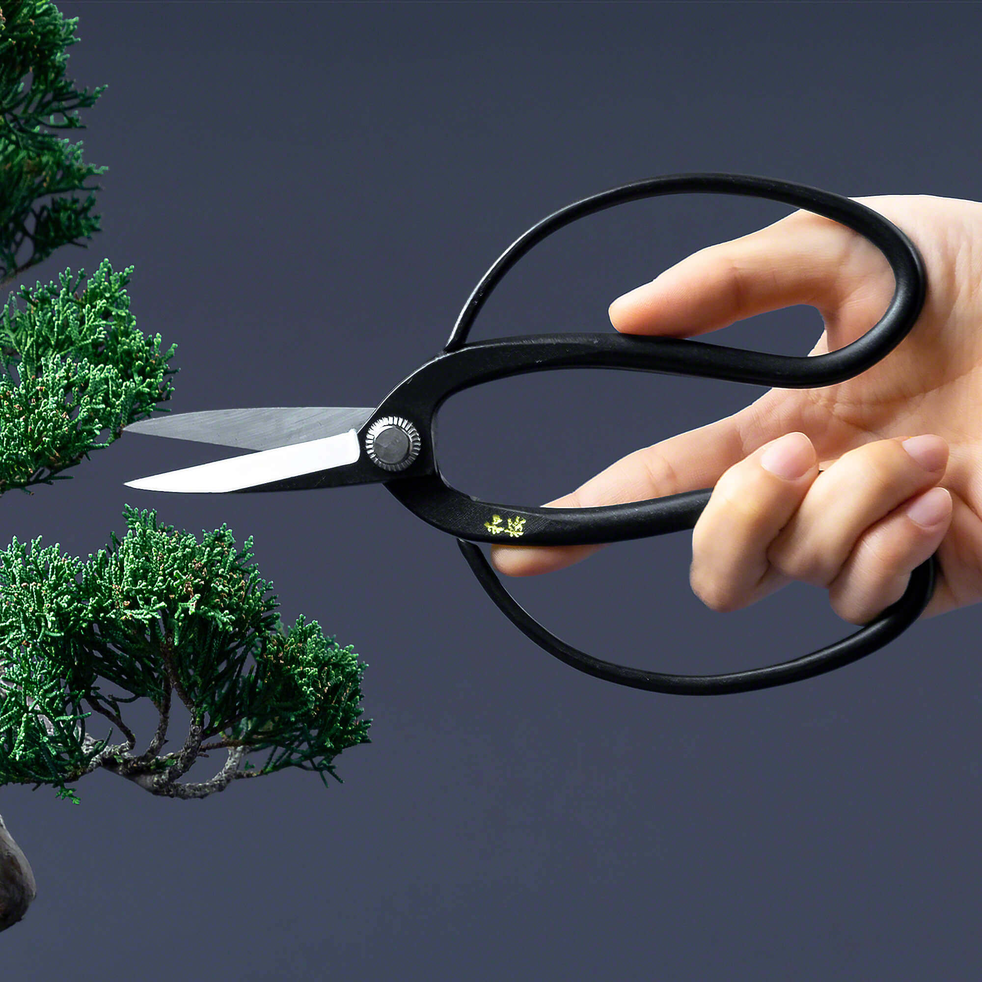 bonsai tree scissors Traditional Bonsai Scissors Made In Japan 7"(180mm) in Yasugi Steel – Wazakura Japan