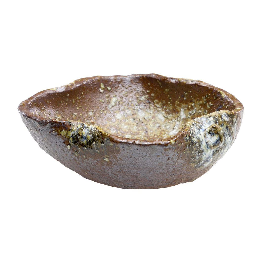 [ Shigaraki Series ] Leaf Shaped Ceramic Bonsai Pot 5.9